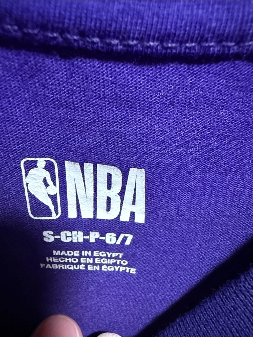 Kids' Los Angeles Lakers Basketball T-Shirt
